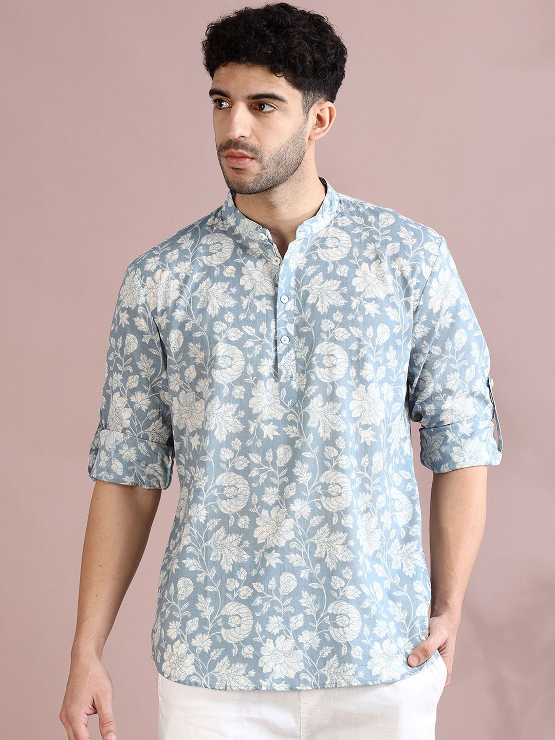 filori studio FILORI Men Printed Kurta-picture-12