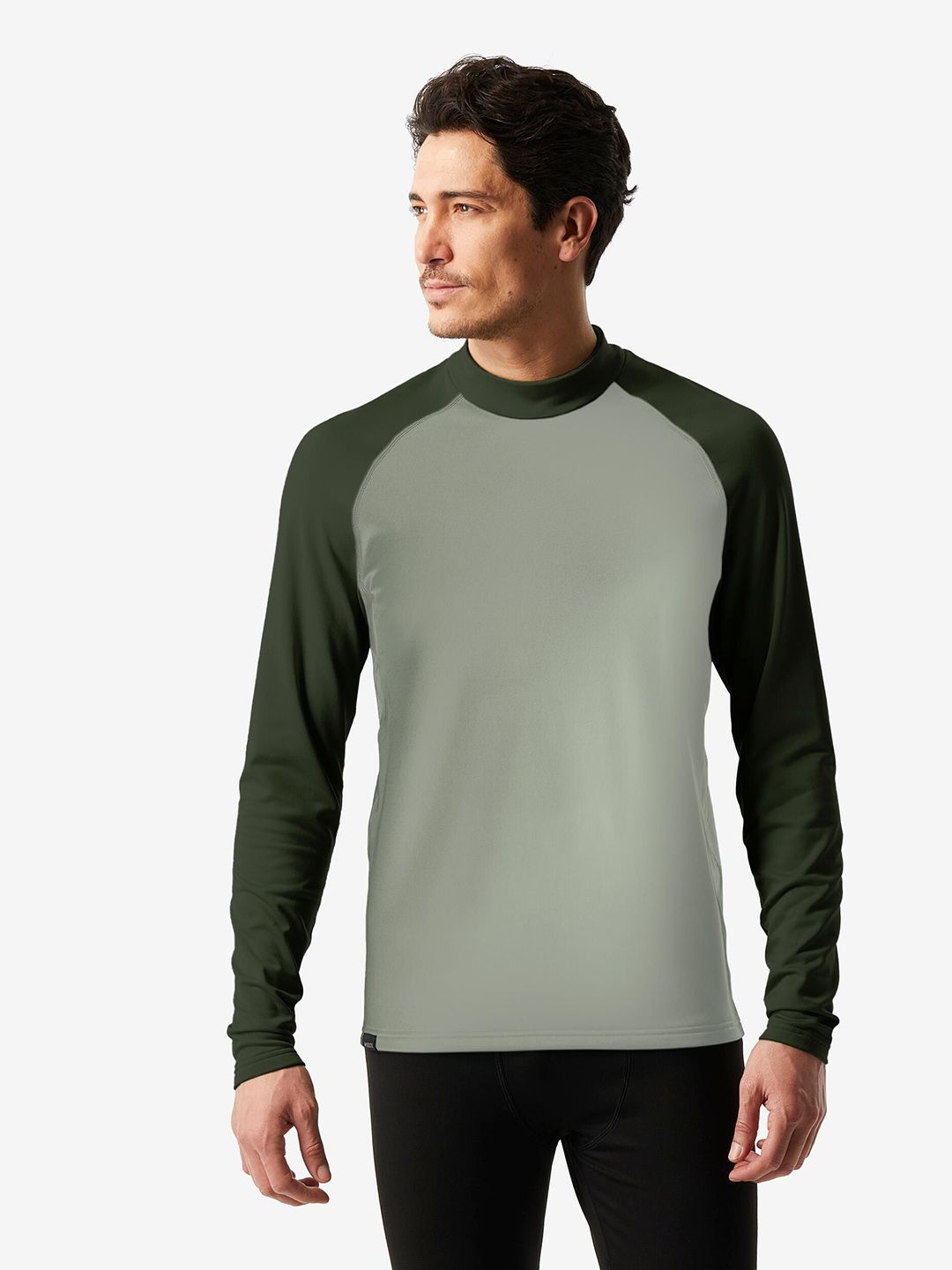 WEDZE By Decathlon Ribbed Round Neck Long Sleeves Thermal Tops-picture-41