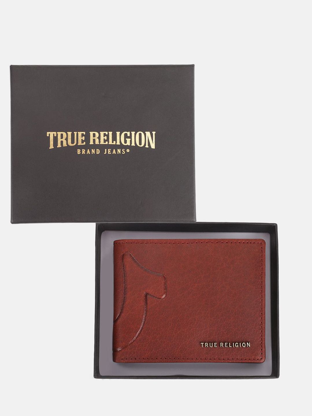 True Religion Men Textured Leather Two Fold Wallet-picture-50