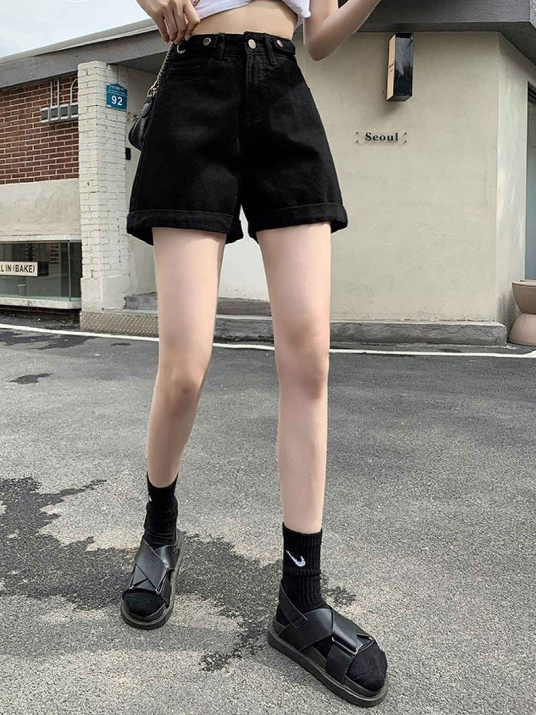 StyleCast Women Regular Fit Mid-Rise Shorts-picture-35