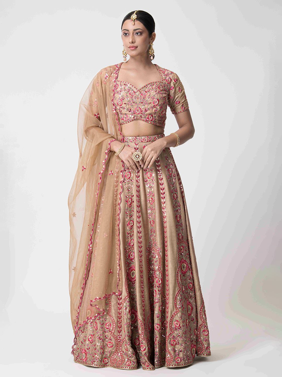 The Front Row Embellished Ready to Wear Lehenga & Blouse With Dupatta-picture-39