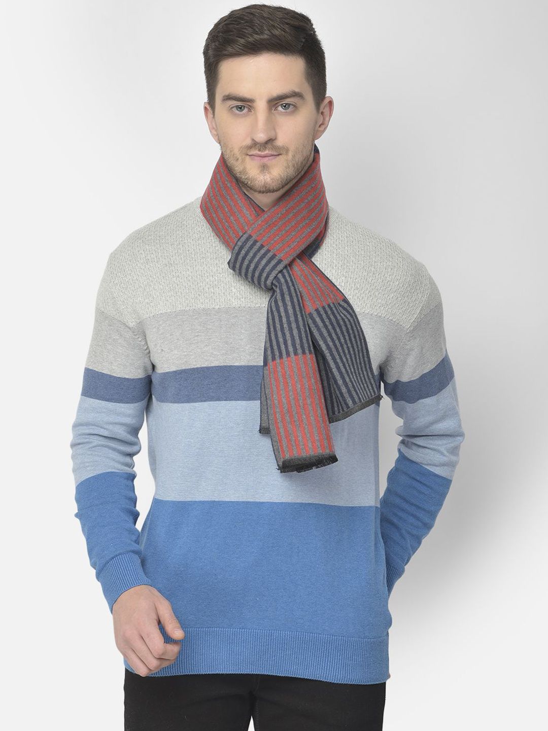 Cazzano Men Striped Acrylic Mufflers-picture-17