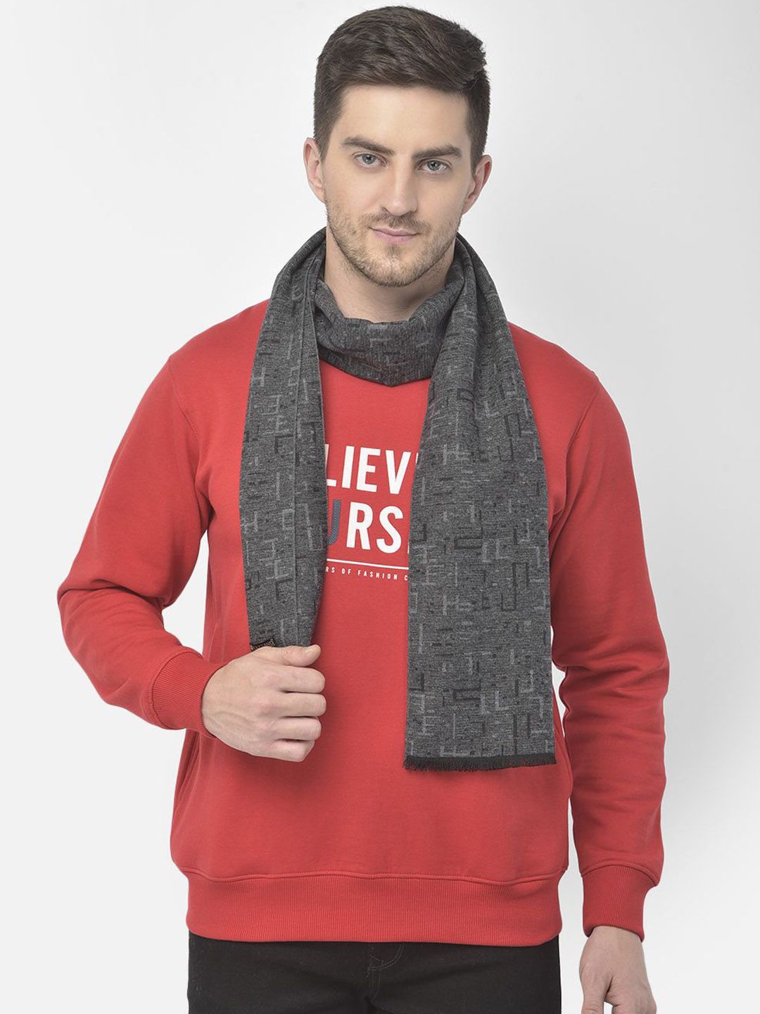 Cazzano Men Checked Acrylic Mufflers-picture-38