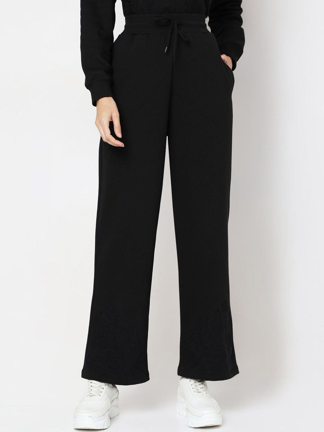 Vero Moda Women Straight Fit High-Rise Culottes Trousers-picture-43