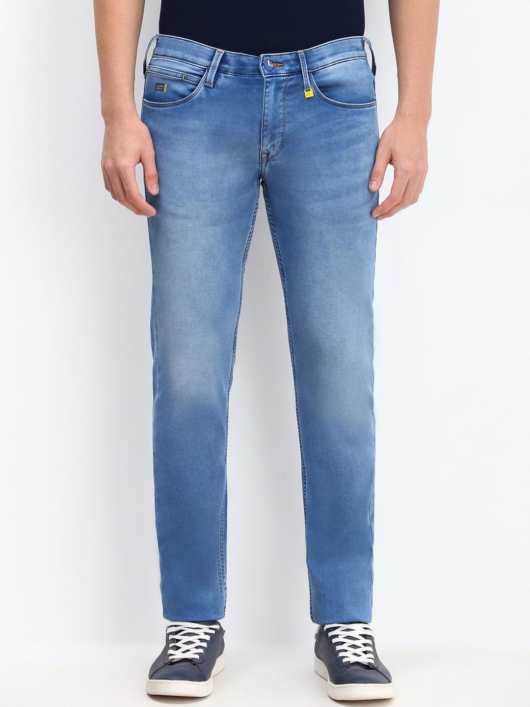 Allen Solly Men Slim Fit Mid-Rise Heavy Fade Jeans-picture-43