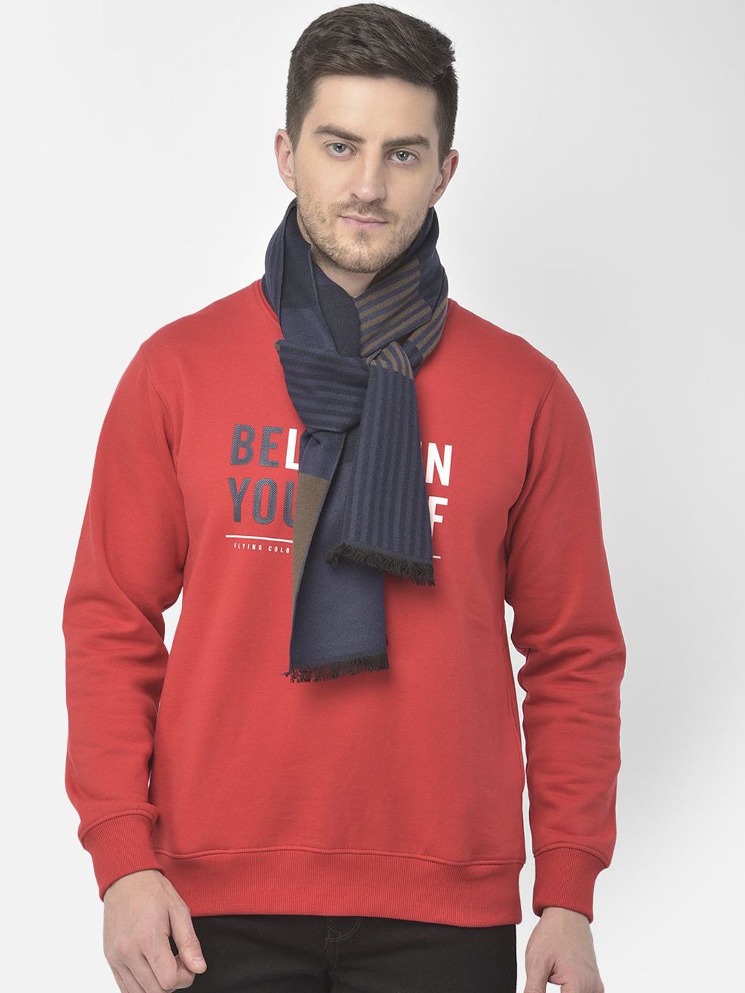 Cazzano Men Striped Acrylic Mufflers-picture-19