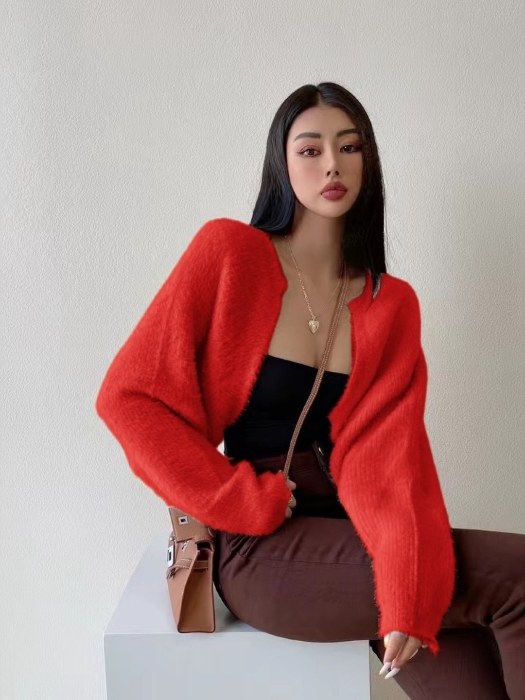 StyleCast Women Front-Open Crop Sweaters-picture-21