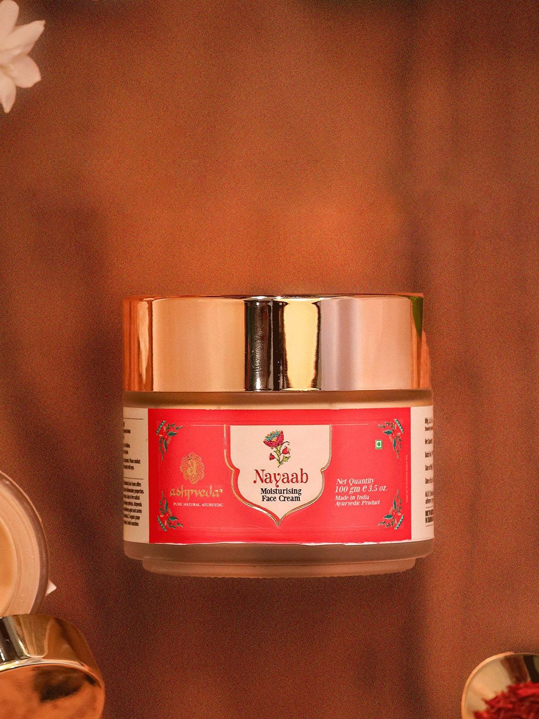 ASHPVEDA Nayaab Moisturizing Face Cream Enriched With Kumkumadi Oil - 100 g-image-43