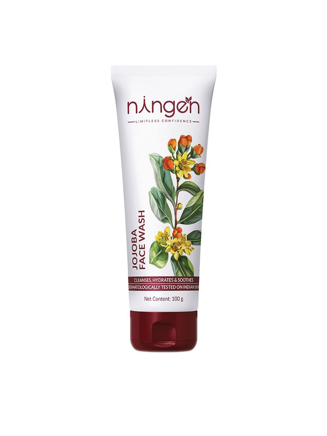 Ningen Limitless Confidence Jojoba Face Wash Enriched with Apricot - 100 g-image-20