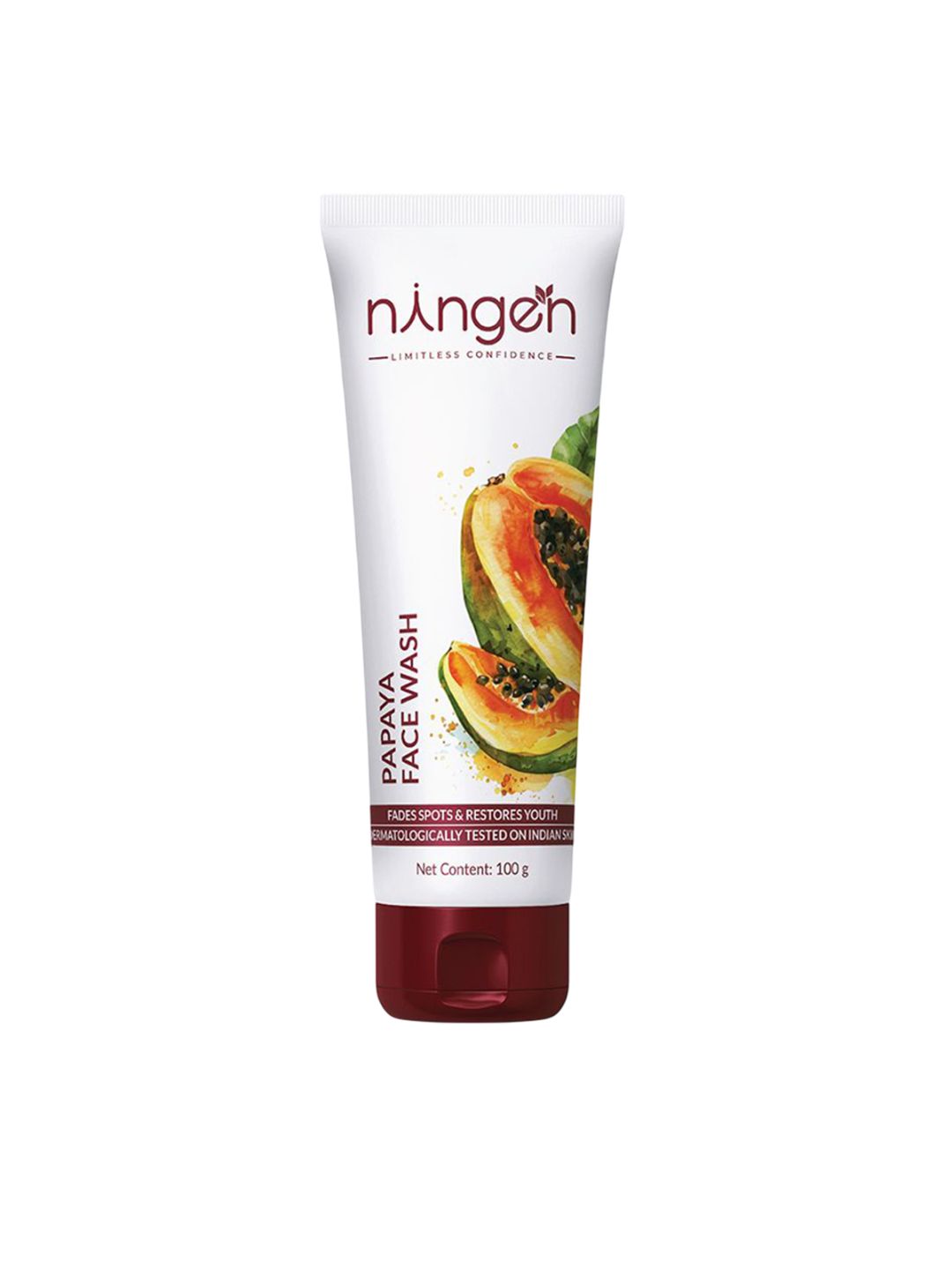 Ningen Papaya Face Wash- 100 g-image-6