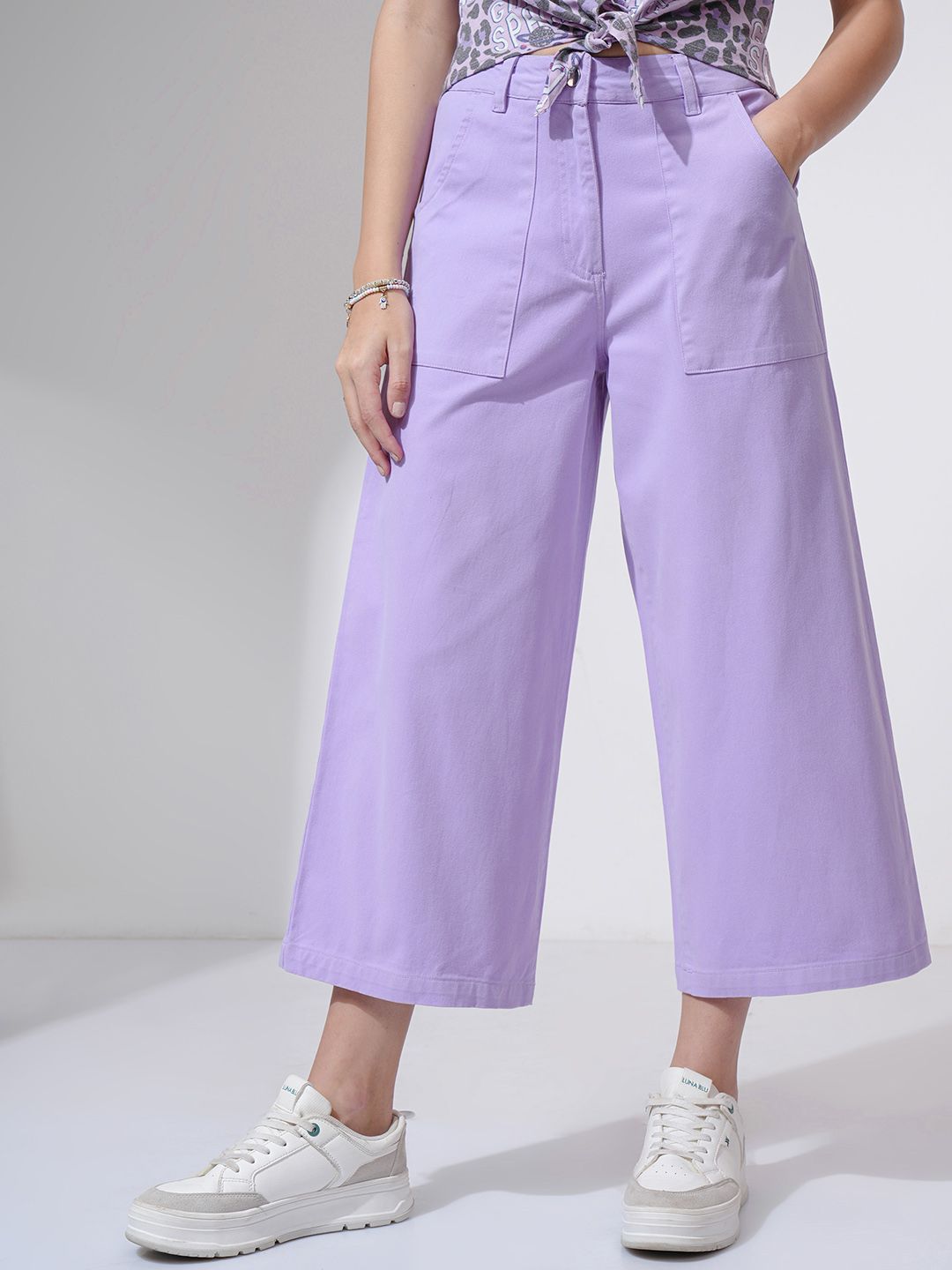 ESPYR By Tokyo Talkies Women Flared Trousers-picture-33