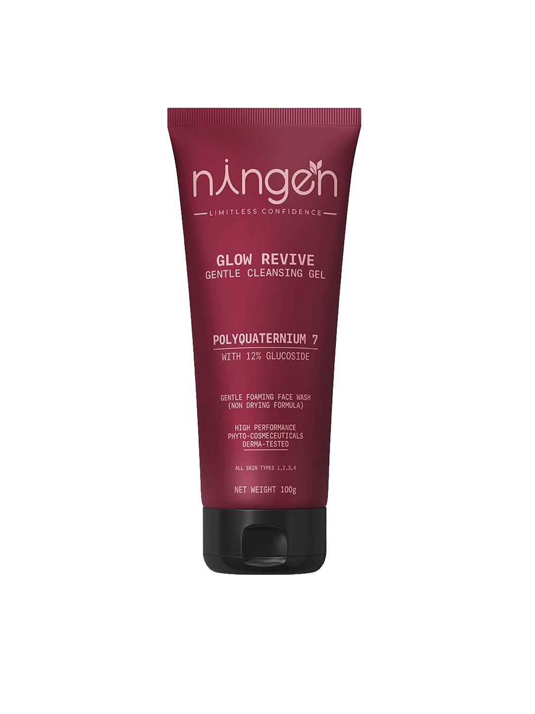 Ningen Limitless Confidence Glow Revive Gentle Cleansing Gel With 12% Glucoside- 100 g-image-7