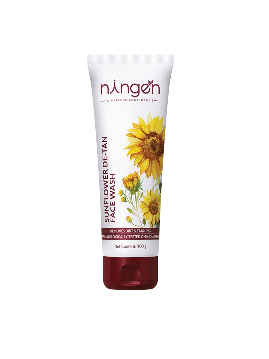 Ningen Limitless Confidence Sunflower De-Tan Face Wash - 100 g-image-19