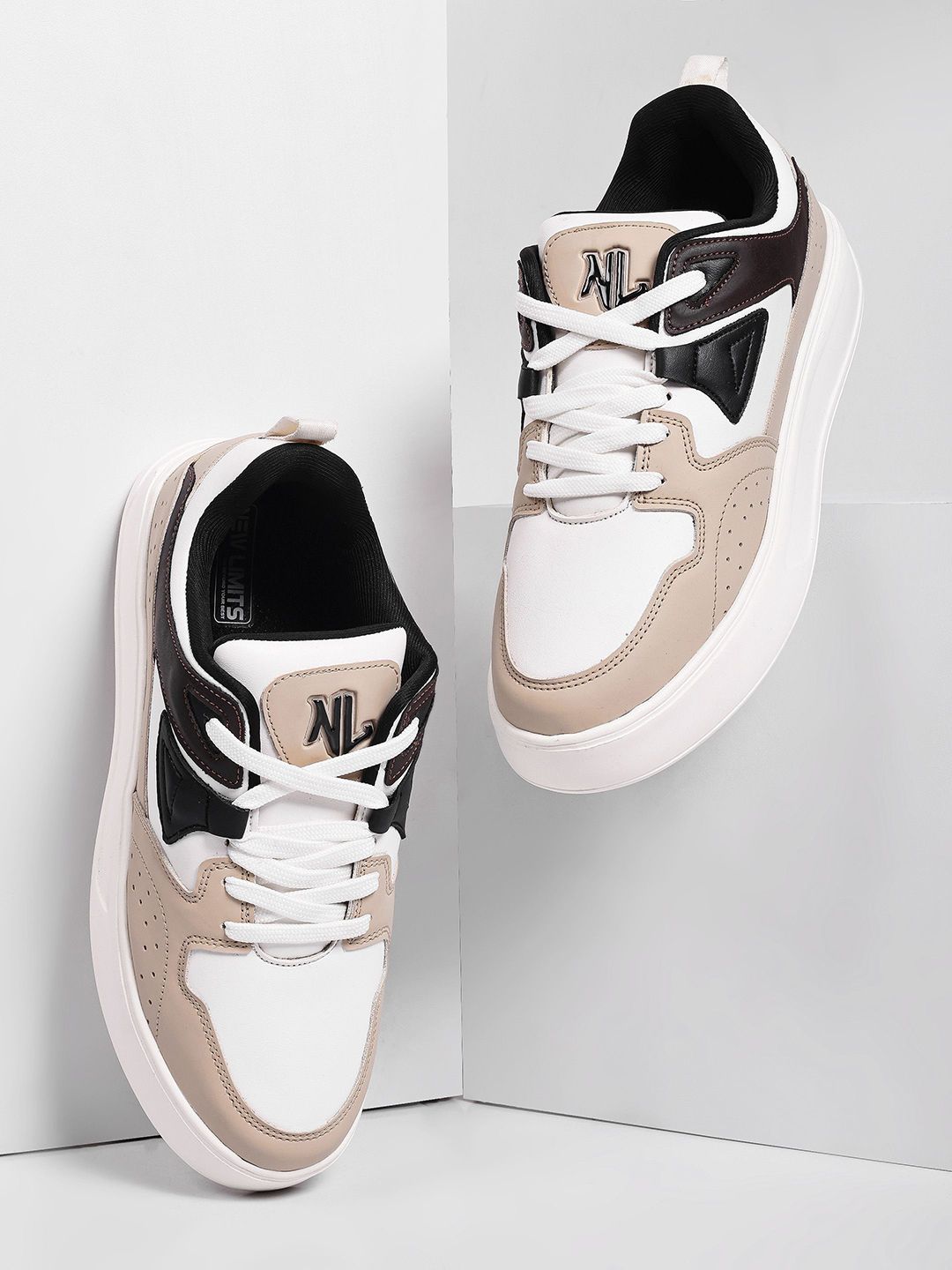 NEW LIMITS Men Colourblocked Lace-Ups Sneakers-picture-17