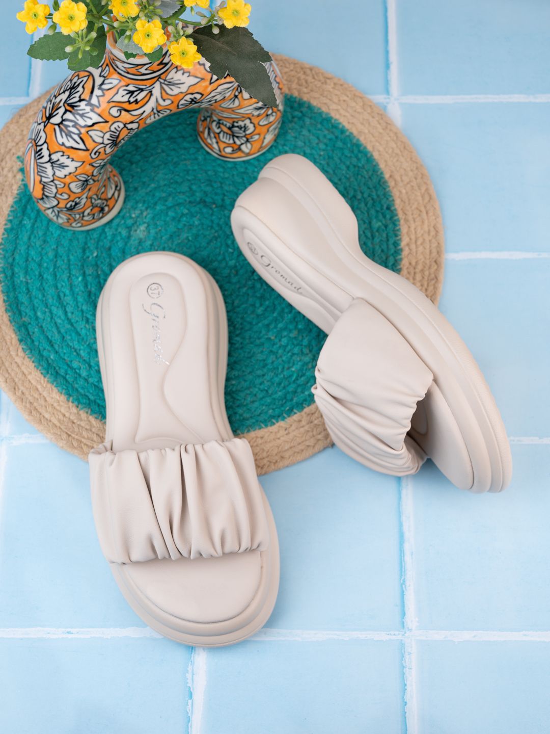 BRISKERS Gromad Ocean Breeze Open Toe Platform Heels-picture-23