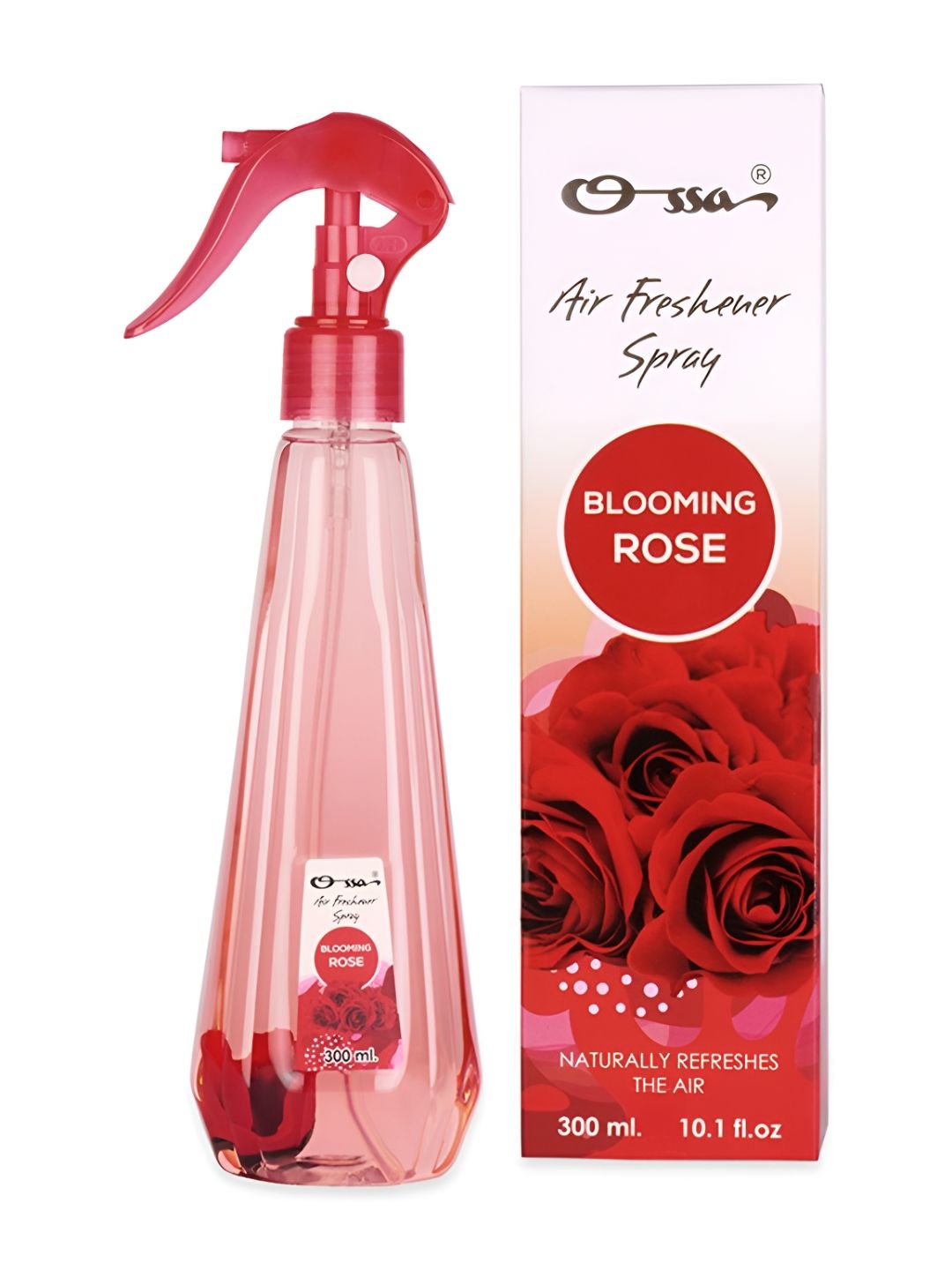 Ossa Red Blooming Rose Long Lasting Air Freshener Spray - 300 ml-picture-10