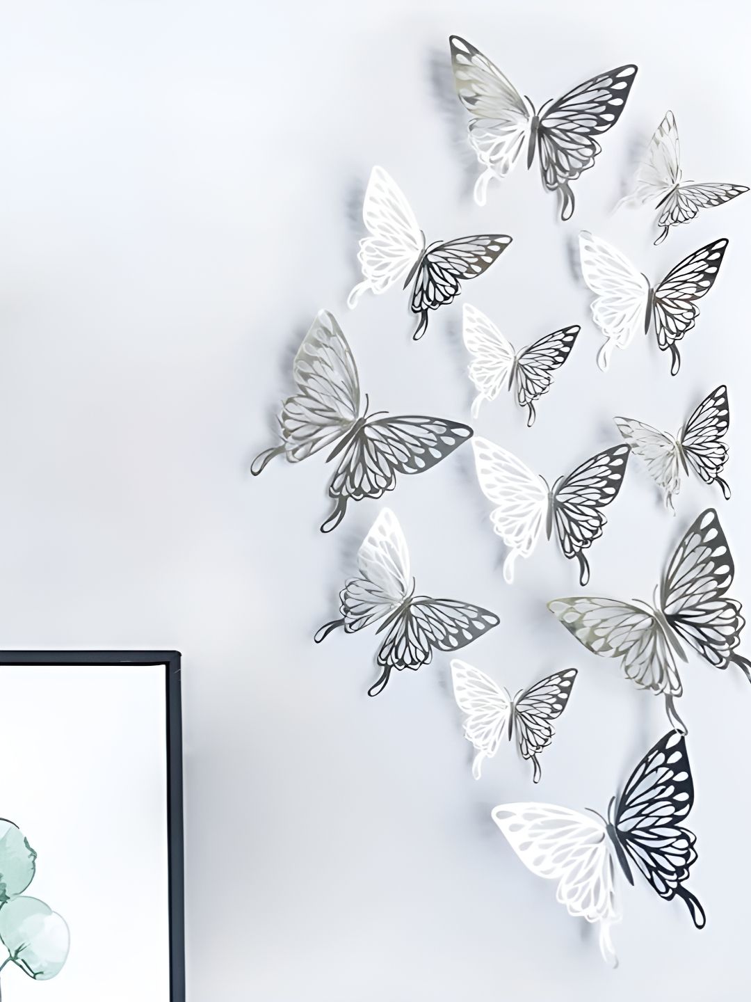 Asian royal White & Black Printed Water Proof Wall Sticker-picture-22