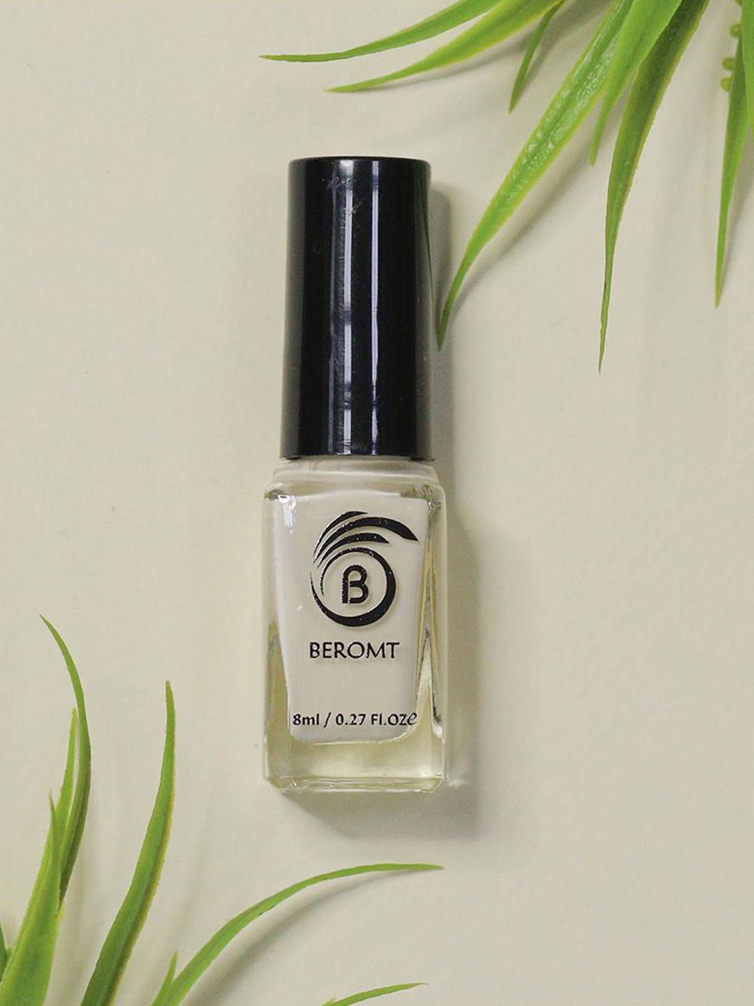 BEROMT Solid Twist Gel Finish Glossy Quick Dry Nail Polish- 8 ml- White BNP 7056-image-26
