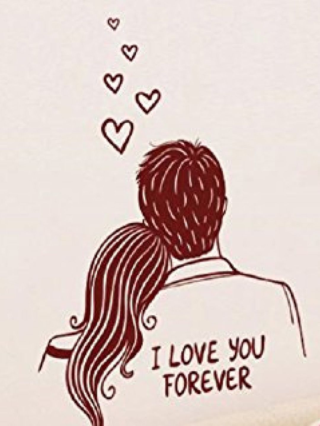 Asian royal Brown Couple Printed Waterproof Wall Sticker-picture-38