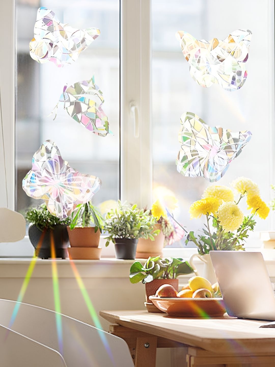 Asian royal White & Pink Printed Water Proof Wall Sticker-picture-15