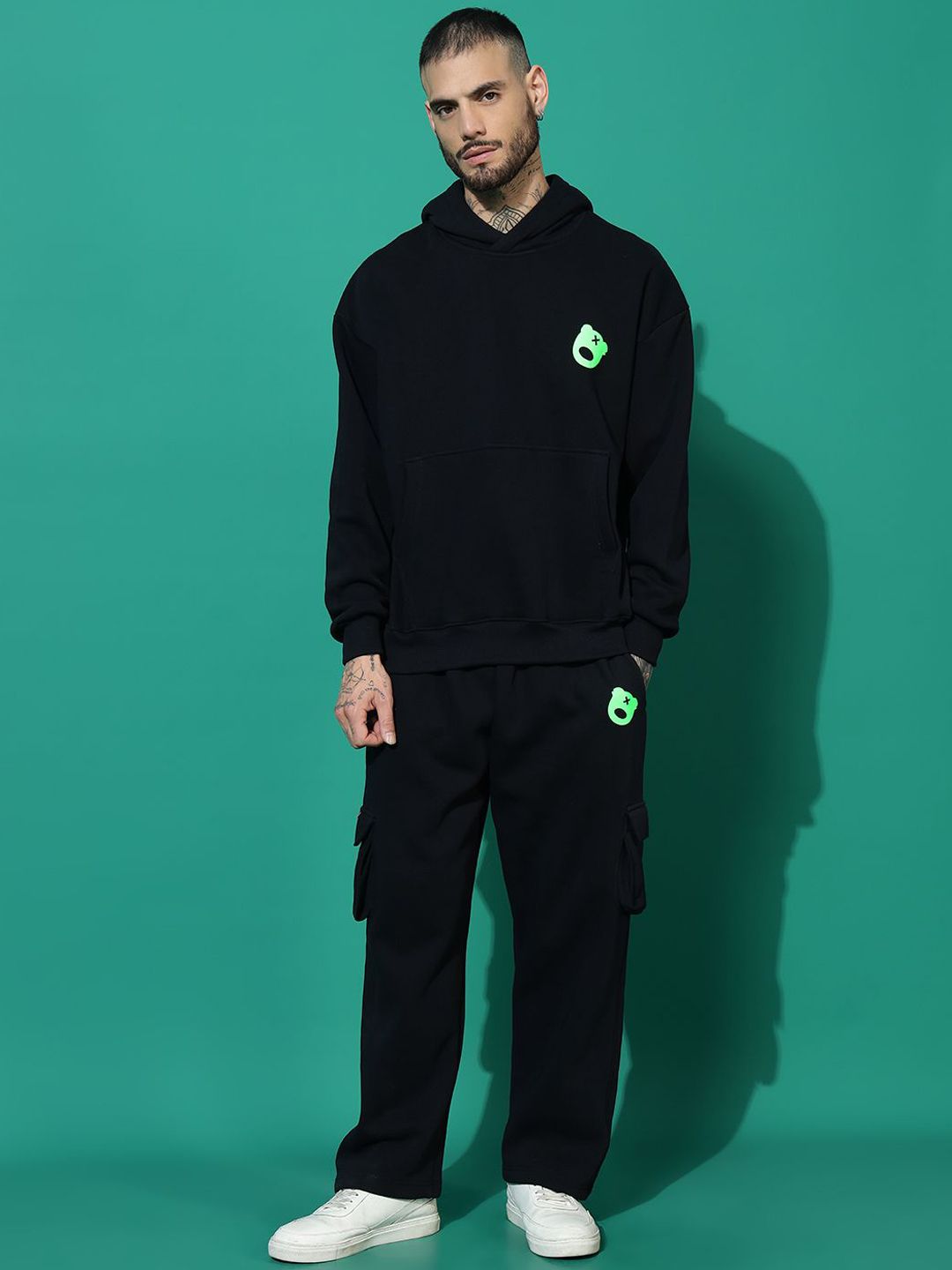 GRIFFEL Men Mid-Rise Hooded Tracksuit-picture-23