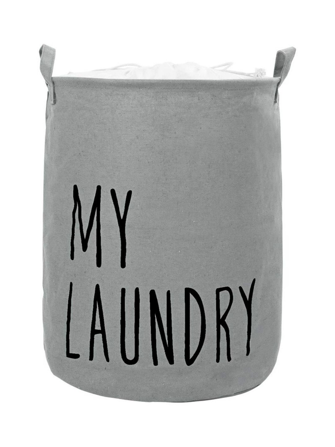 HOKIPO Grey Printed Foldable Laundry Bag-picture-21