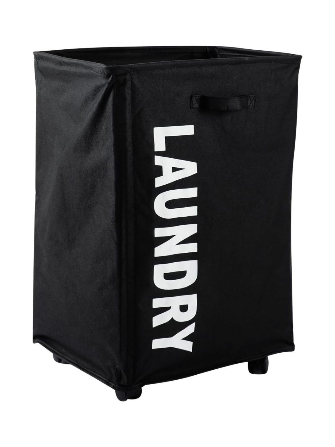 HOKIPO Black & White Printed Laundry Bag 61L-picture-37