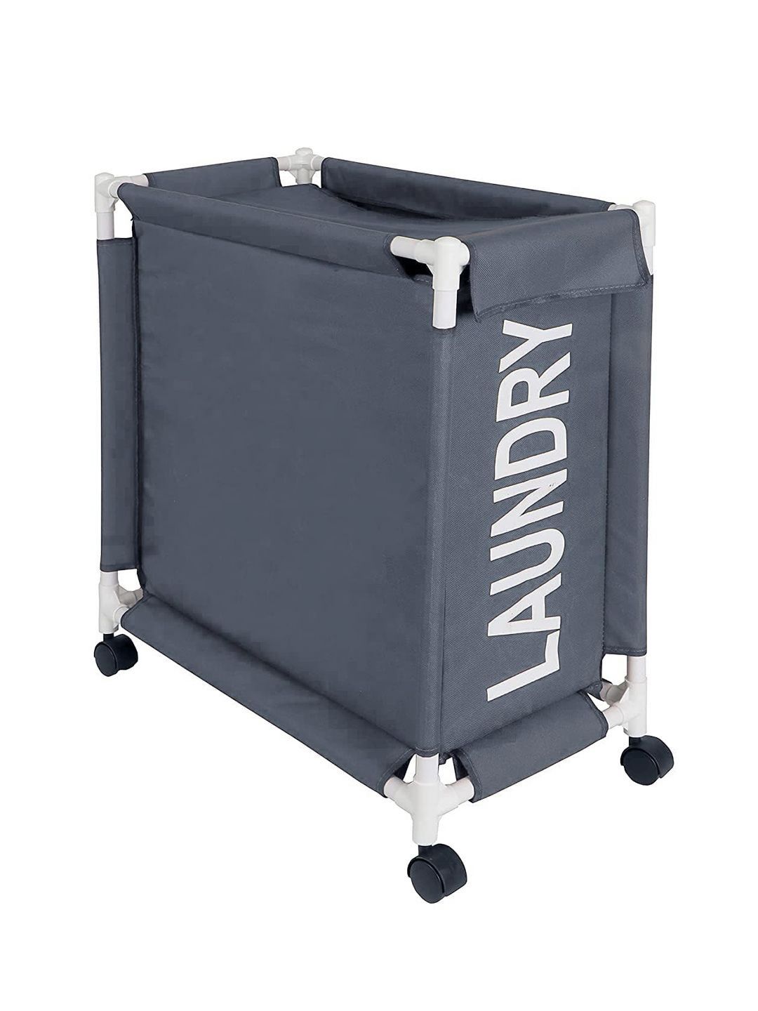 HOKIPO Grey Printed Foldable Laundry Bag-picture-27