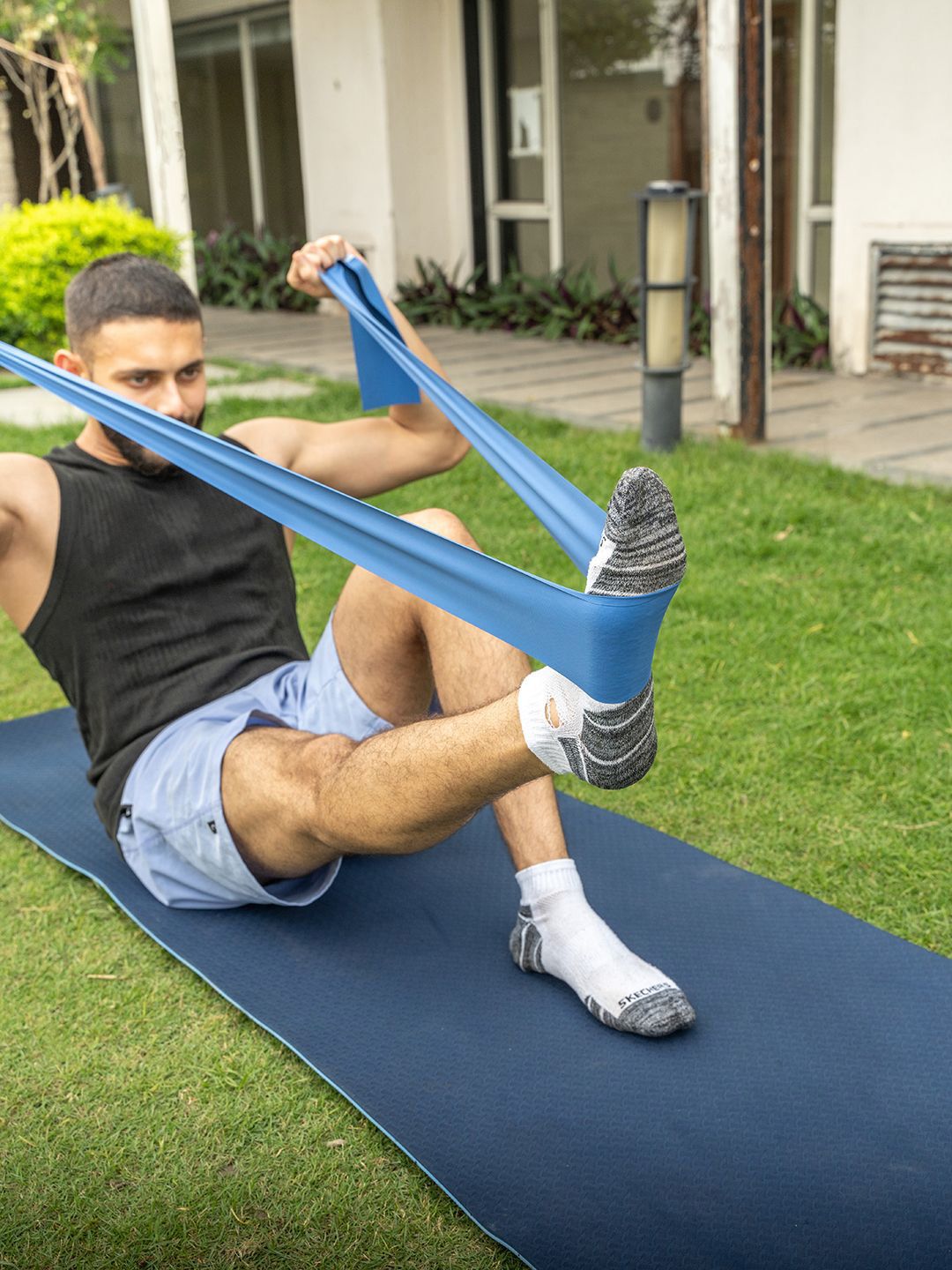 BOLDFIT Stretch Pilates Band Workout Accessories-image-48