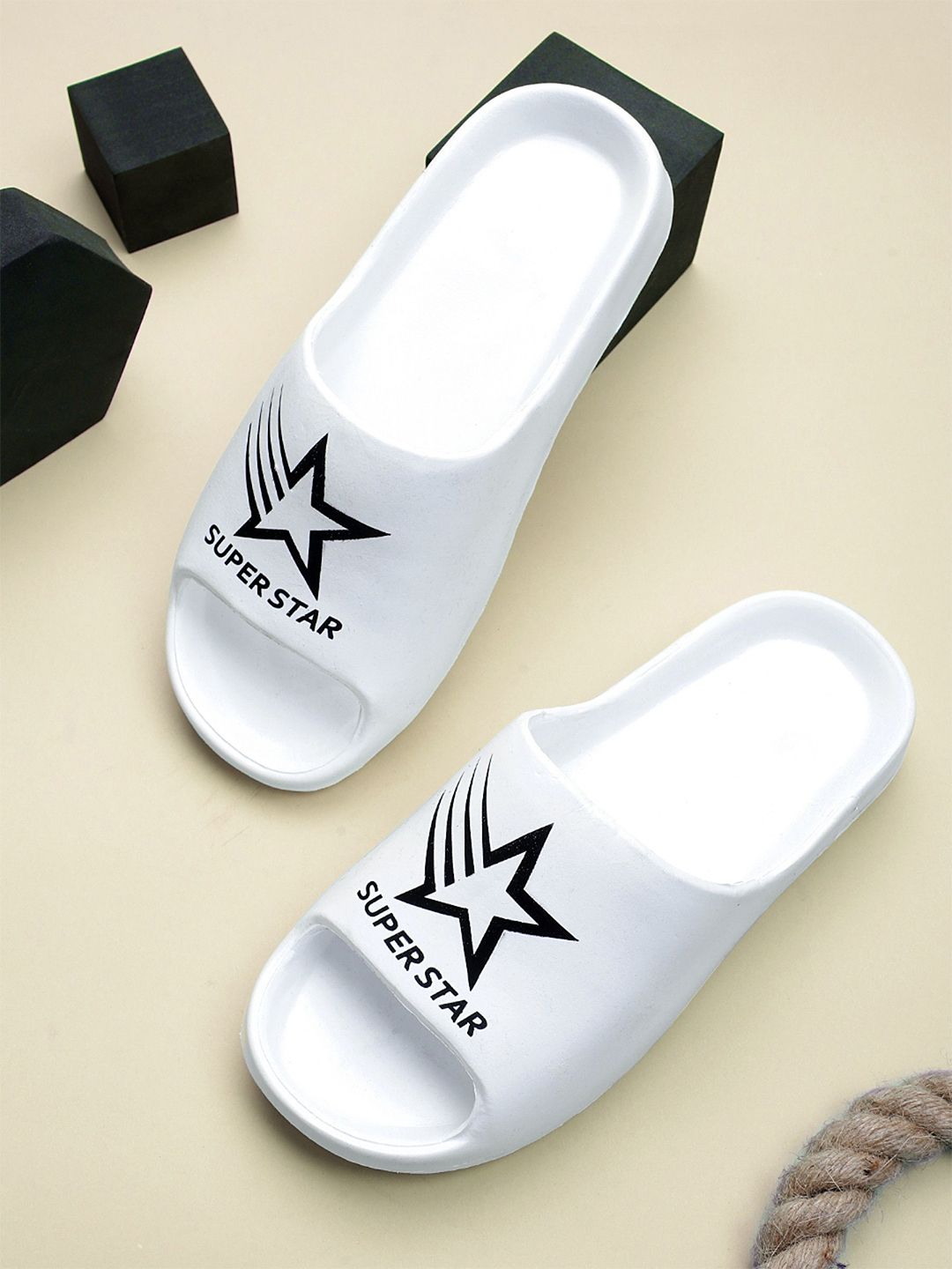 KAPYANSH Men Printed Rubber Sliders-picture-15