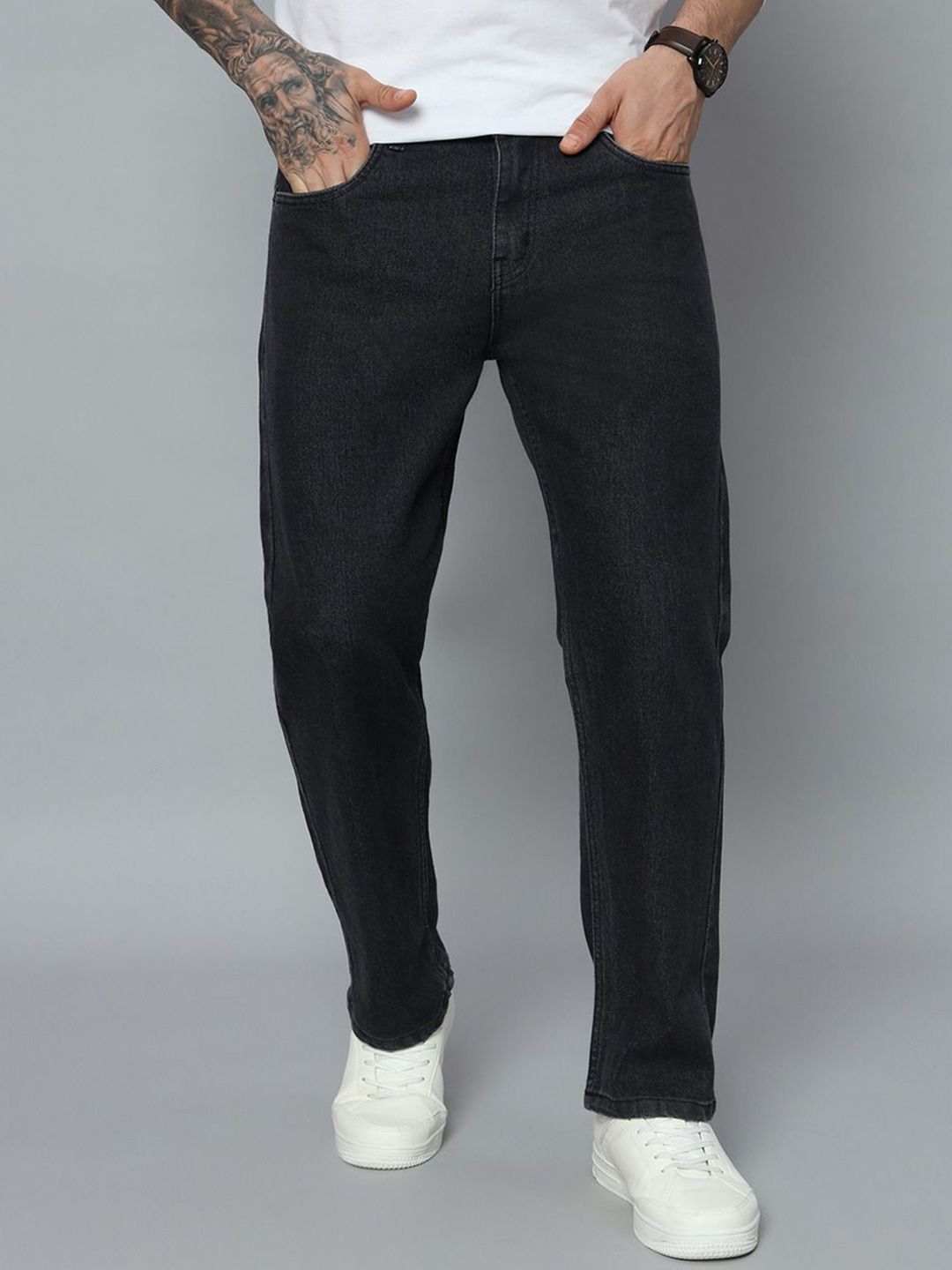 DENIMLOOK Men Relaxed Fit Stretchable Jeans-picture-22