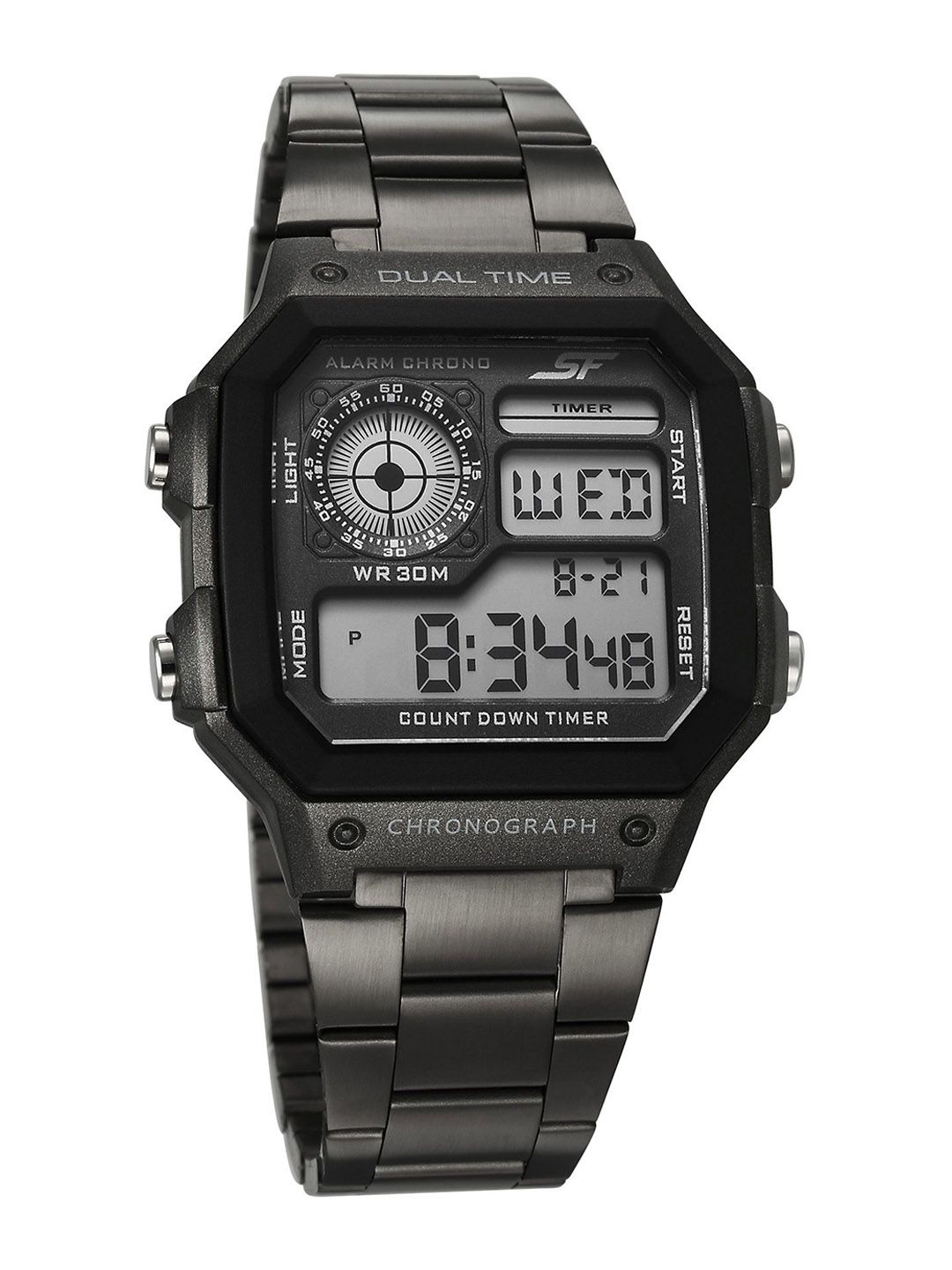 Sonata Men Metal Digital Watch 77134PM06W-picture-33