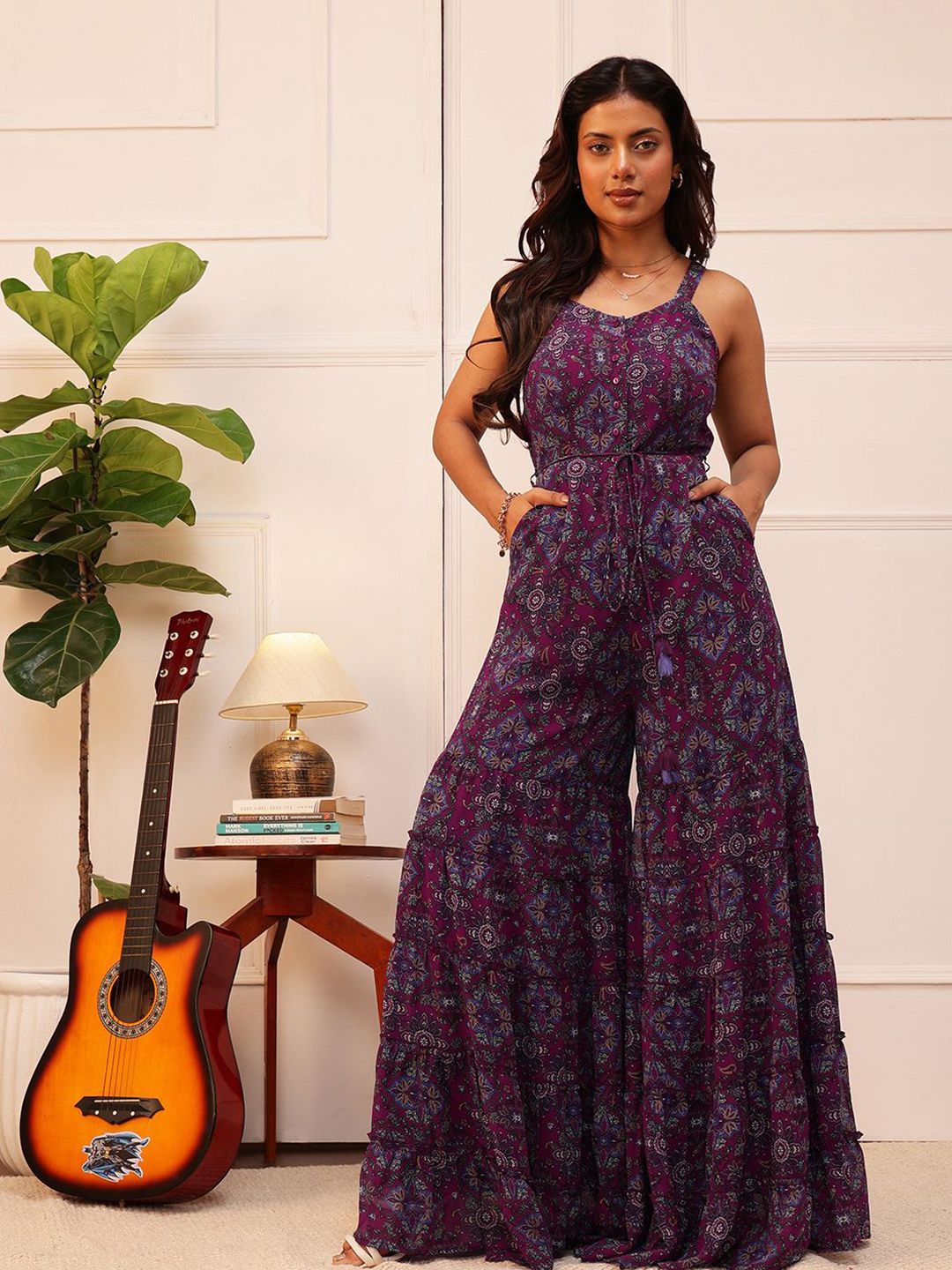 QUIERO Women Printed Basic Jumpsuit-picture-14