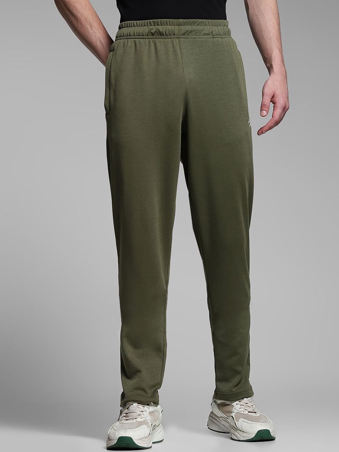 Jack & Jones Men Regular Fit Mid-Rise Track Pants-picture-23