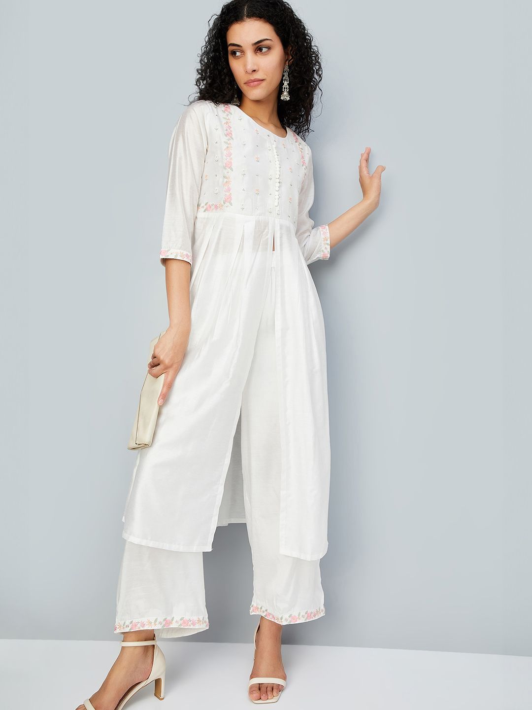Women Printed Kurta with Palazzos