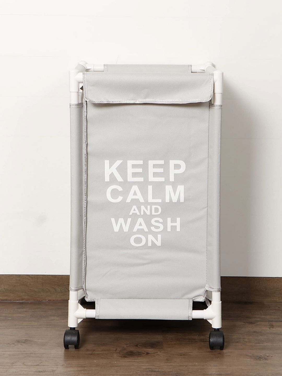 HOKIPO Grey FoldableLaundry Bag-picture-41