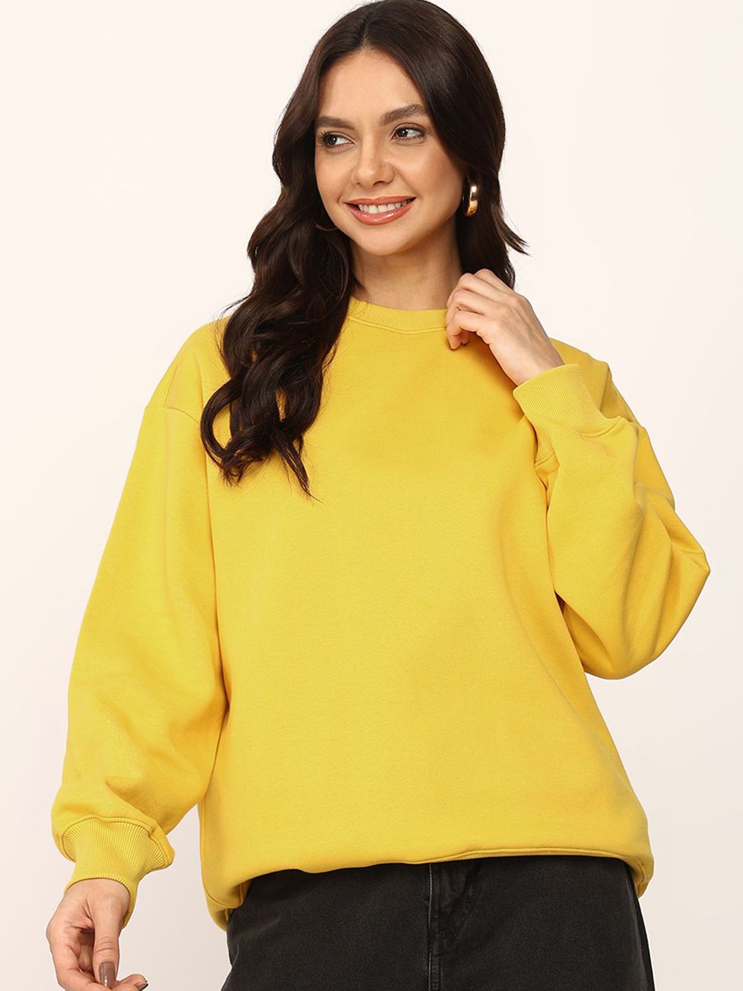 DressBerry Women Long Sleeves Round Neck Sweatshirt-picture-11