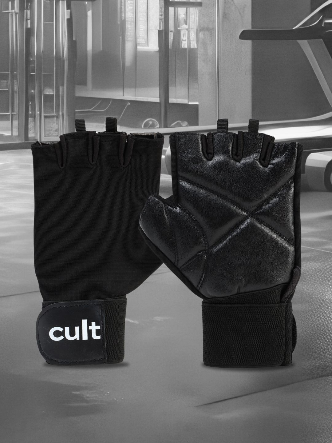CULT Unisex Leather Safety Gloves