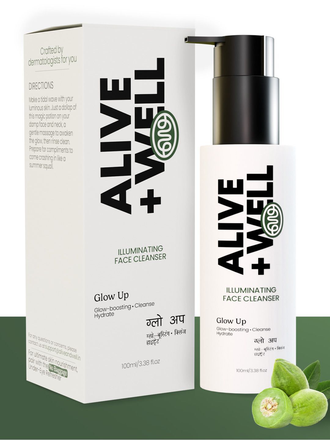 Alive & Well Glow Up Illumination Face Cleanser - 100 ml-picture-17