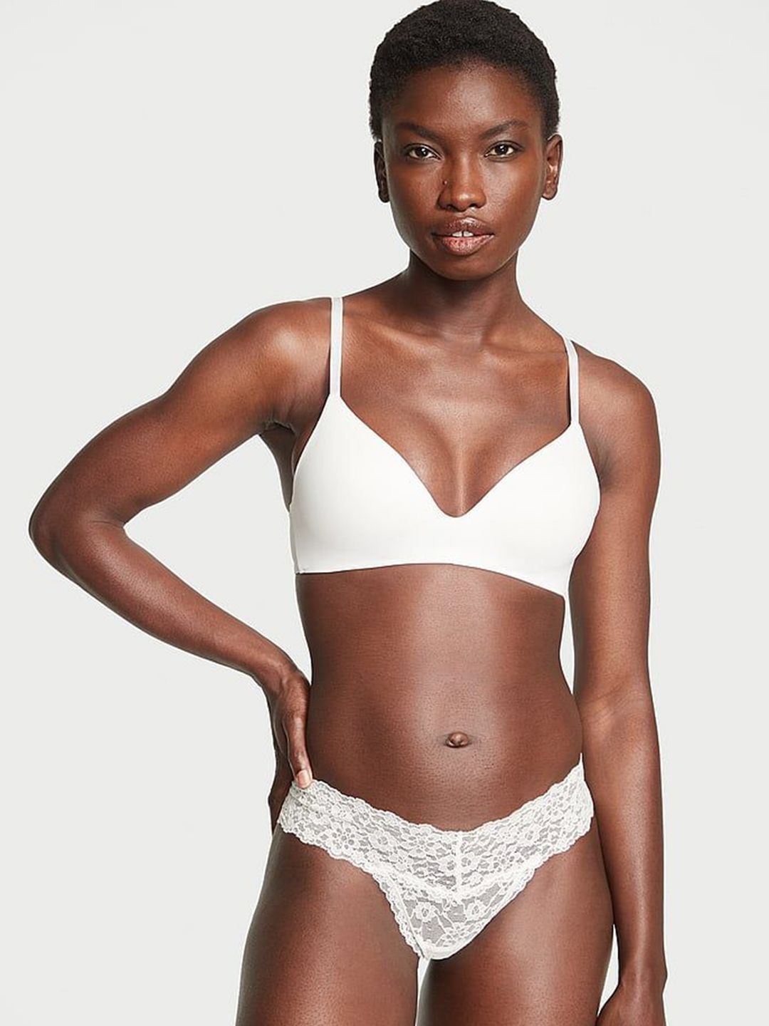 Victoria's Secret Low-Rise Self-Designed Lace Thong Brief-image-14
