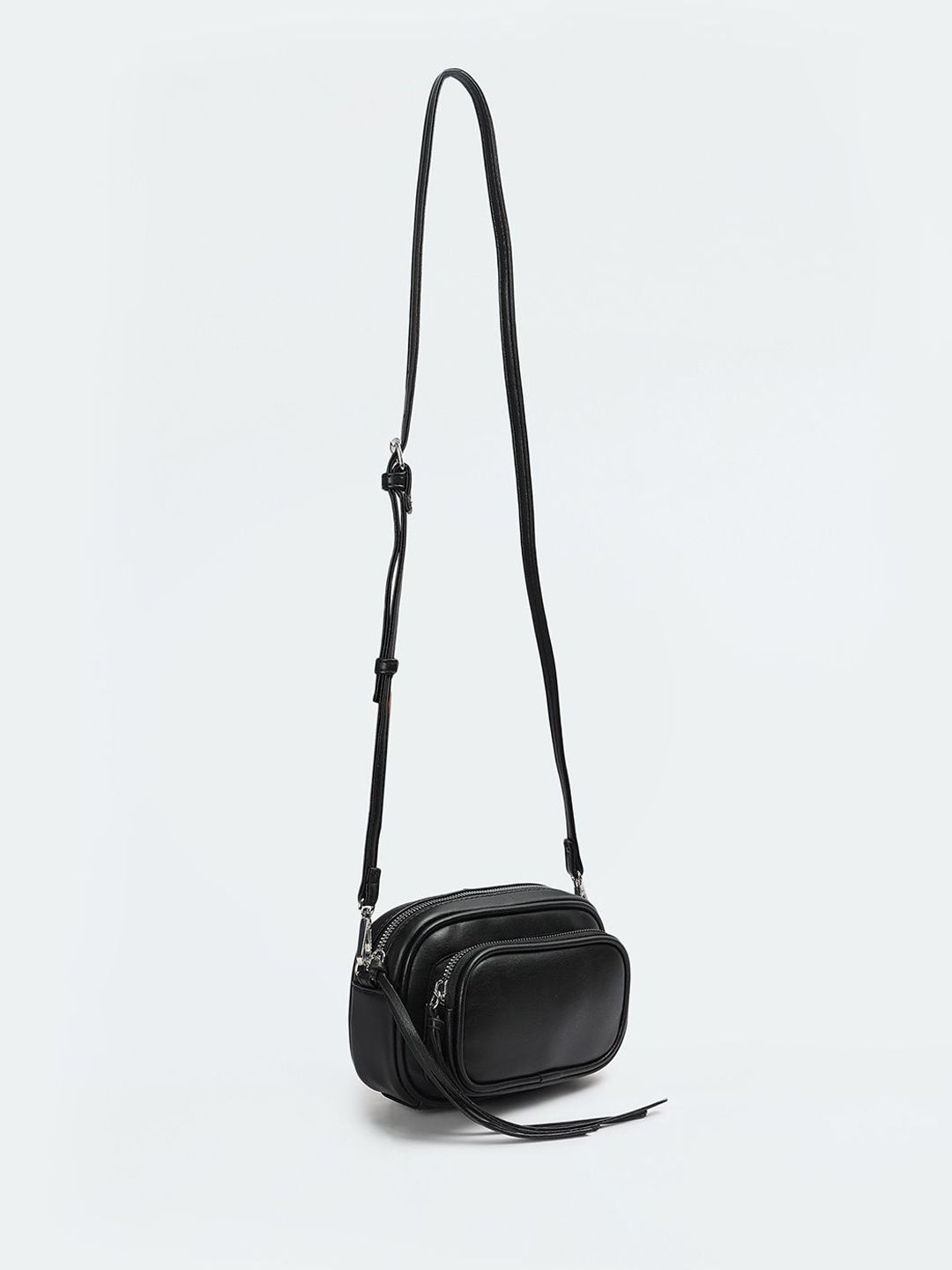 max PU Structured Sling Bag with Tasselled-picture-13