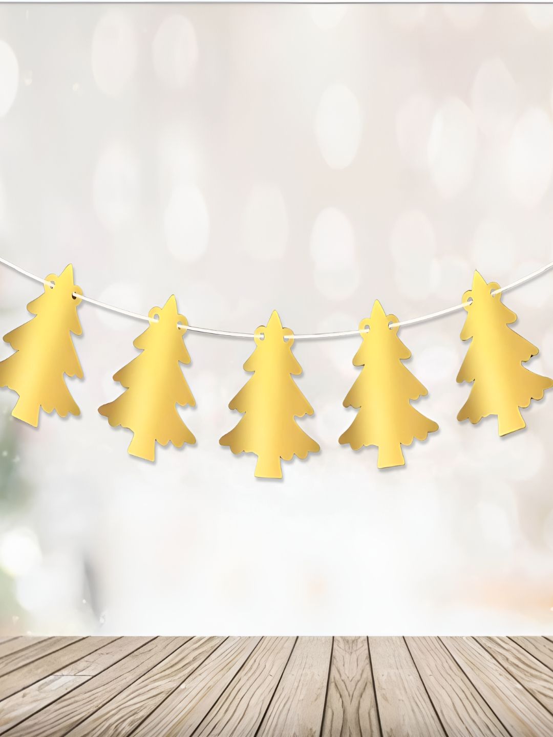 Special You Yellow 4 Pieces Christmas Tree Banner-picture-36