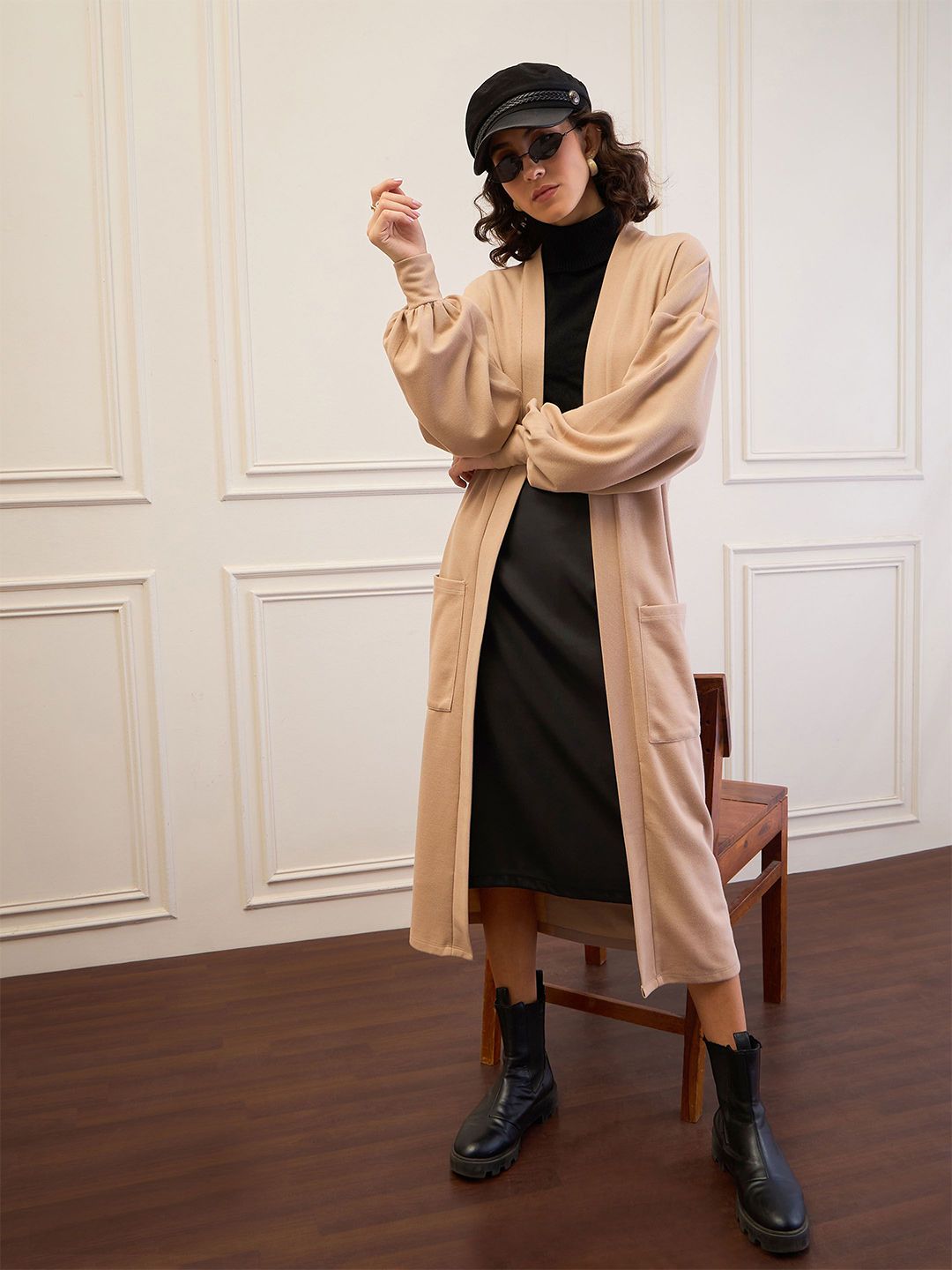 SASSAFRAS Women Longline Shrug-image-45