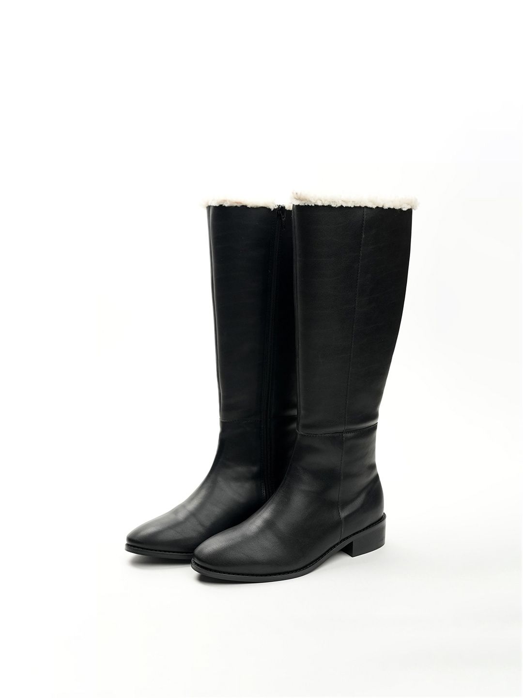 Theater Women Casual Block-Heeled Winter Boots