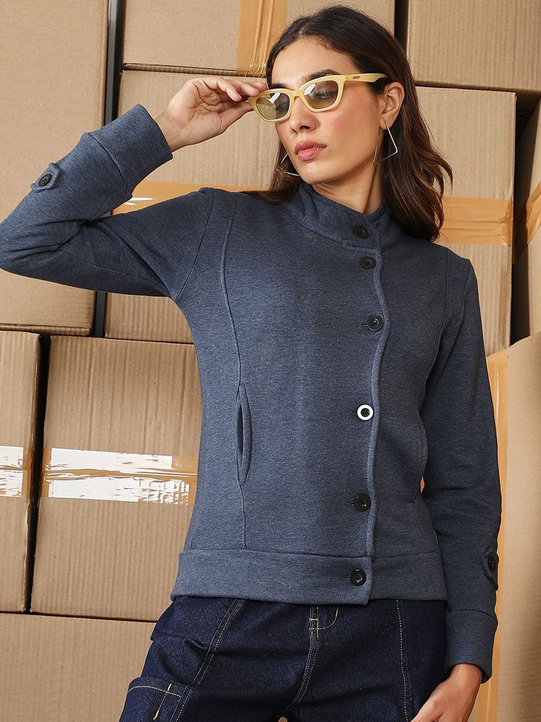 pinacolada Campus Sutra Women Lightweight Biker Jacket-picture-35