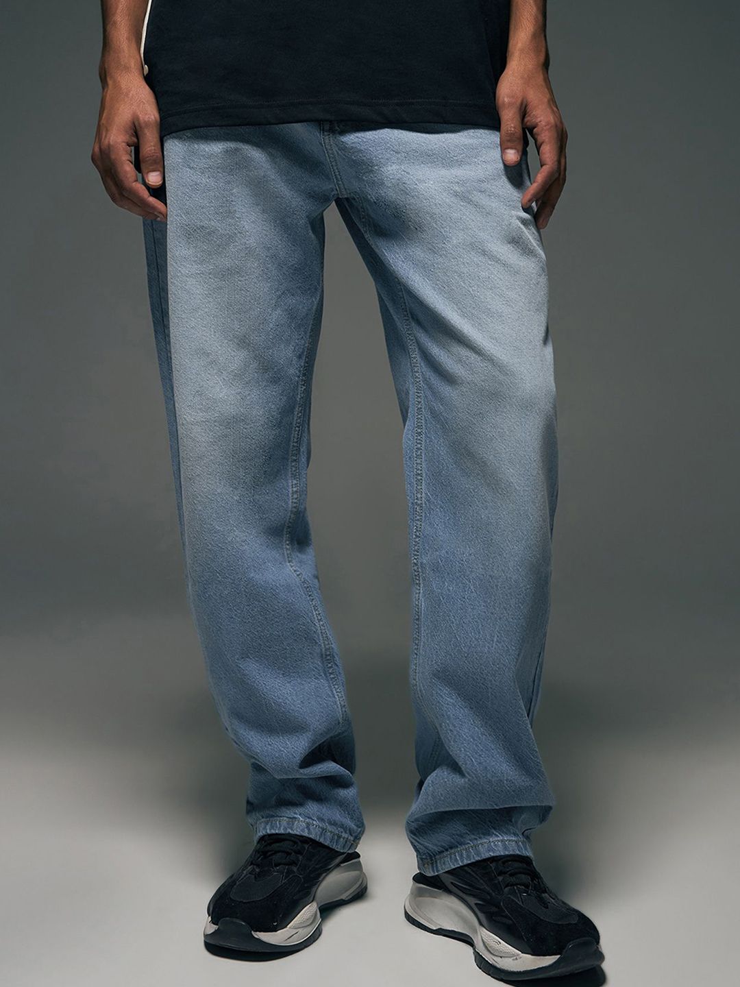 Flying Machine Men Classic Relaxed Fit Light Fade Stretchable Jeans-picture-49
