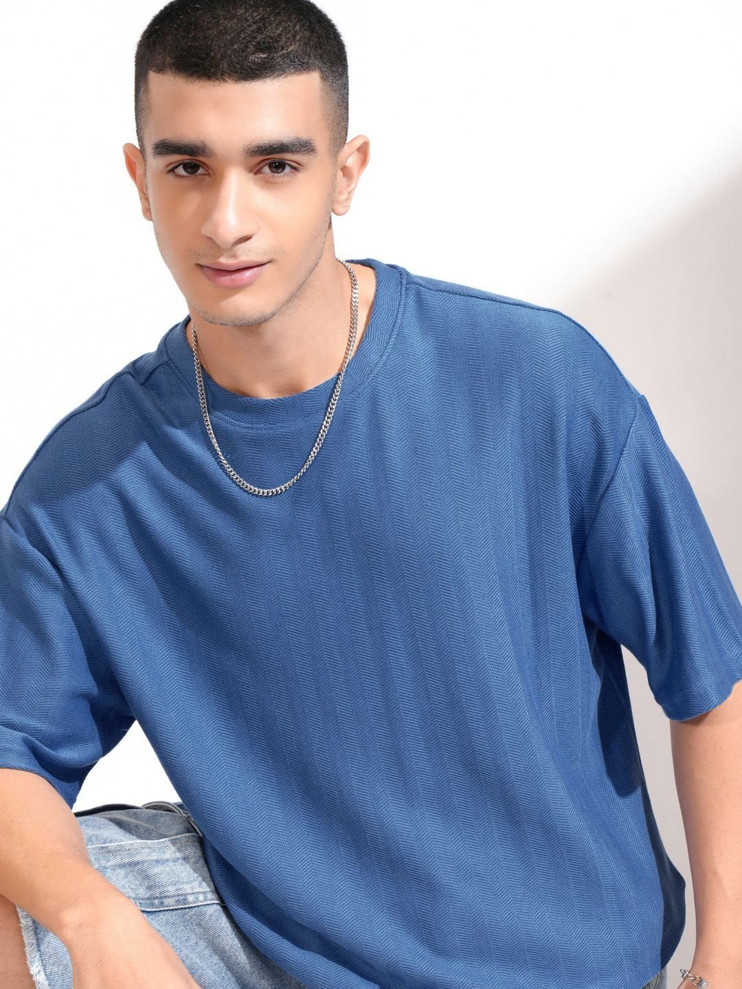 HIGHLANDER Men Drop-Shoulder Sleeves T-shirt-picture-42