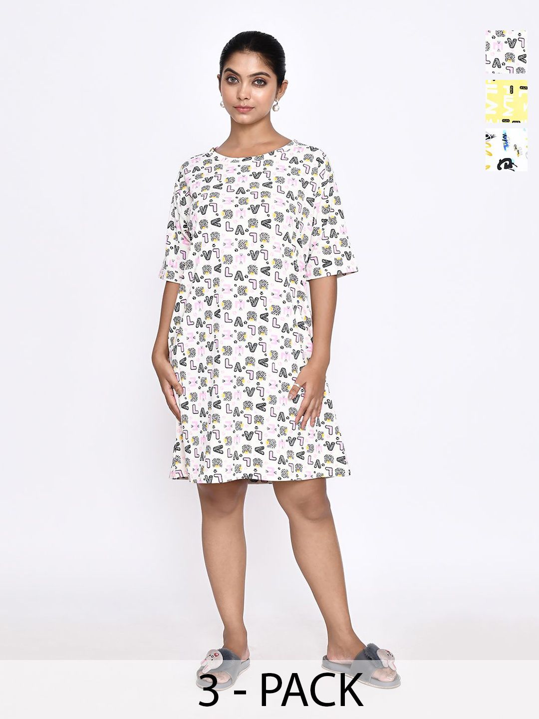 RAPL Printed Nightdress-picture-57
