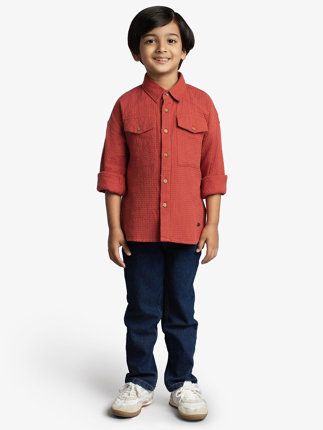 Ed-a-Mamma Boys Premium Opaque Casual Shirt-picture-50