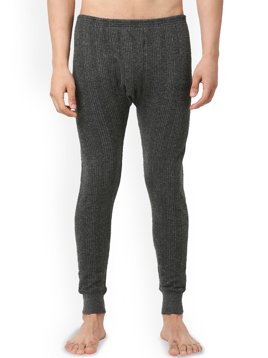 VIP Men Striped Woolen Thermal Bottoms-picture-39